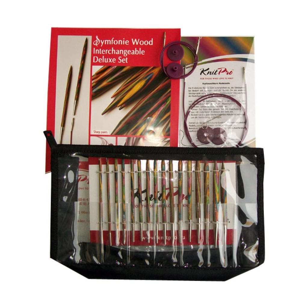 Knit Pro Symfonie Interchangeable Needles Short (10cm) THE WOVEN